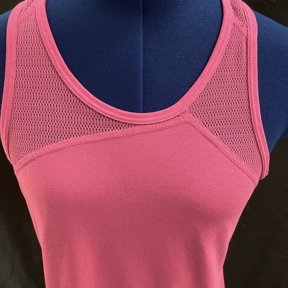 NIKE Racerback Dri-Fit Mesh Active Tank Top Med - Picture 5 of 9